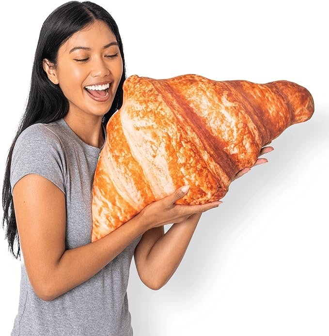 Croissant Throw Pillow