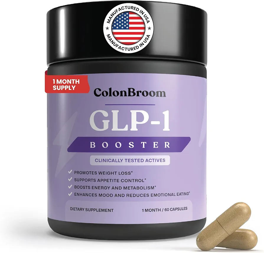 ColonBroom GLP-1 Weight Management Supplement for Women & Men