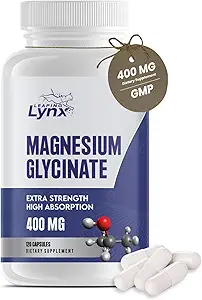 Super Supplement Purified Magnesium Glycinate 400 mg