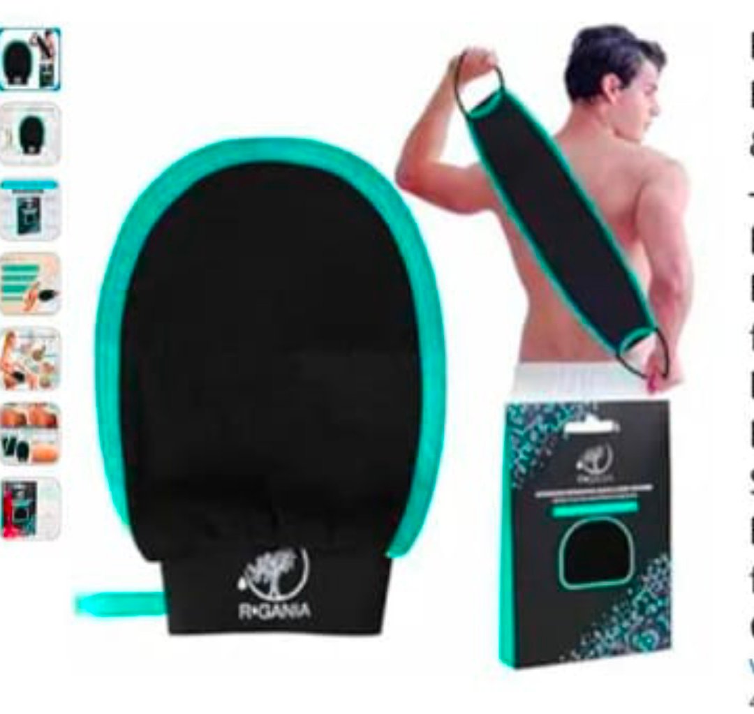 Exfoliating Body Glove & Back Scrubber